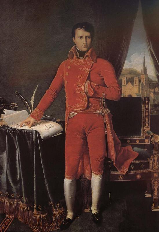 Jean-Auguste Dominique Ingres The first consul oil painting picture